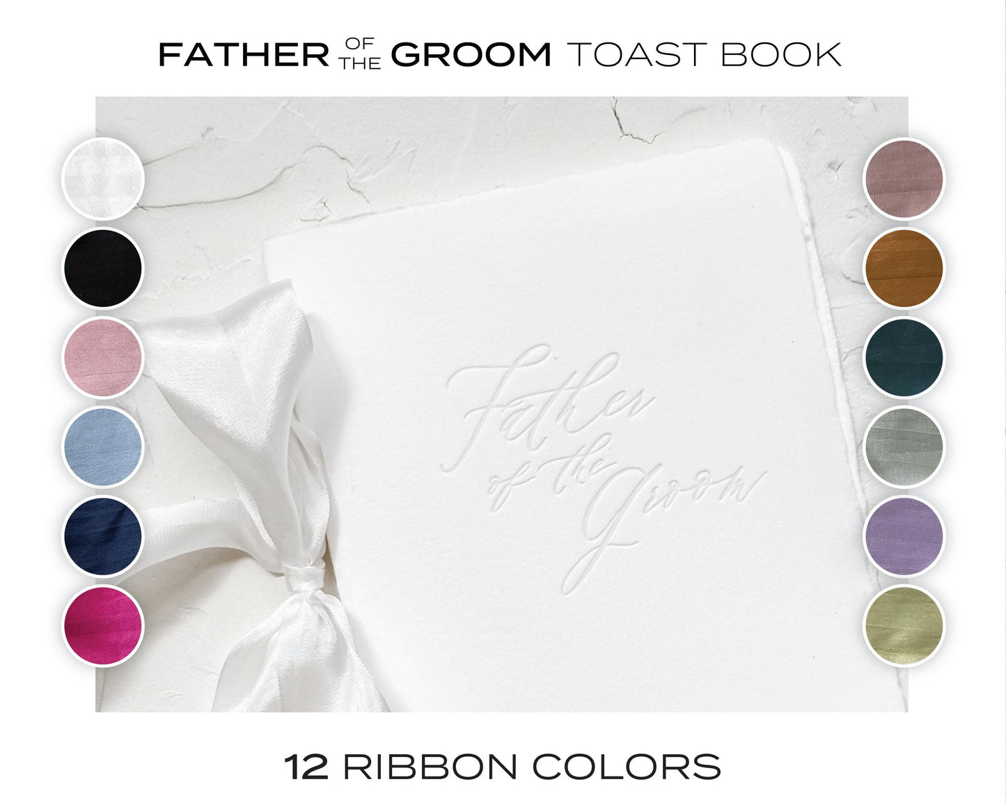 Father of the Groom Toast Book