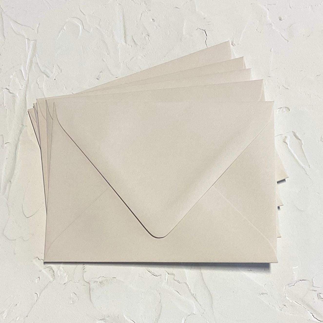 COLORPLAN Mist A6 Euro-flap envelopes - Pack of 5