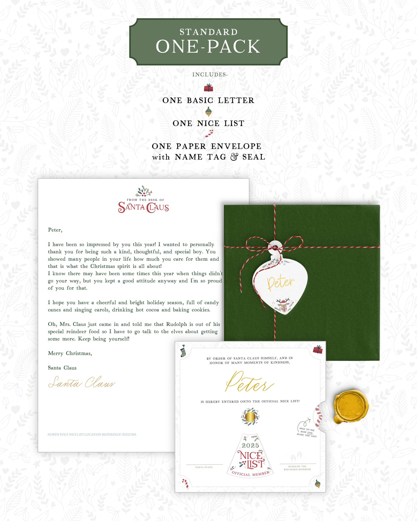 Standard Letter from Santa